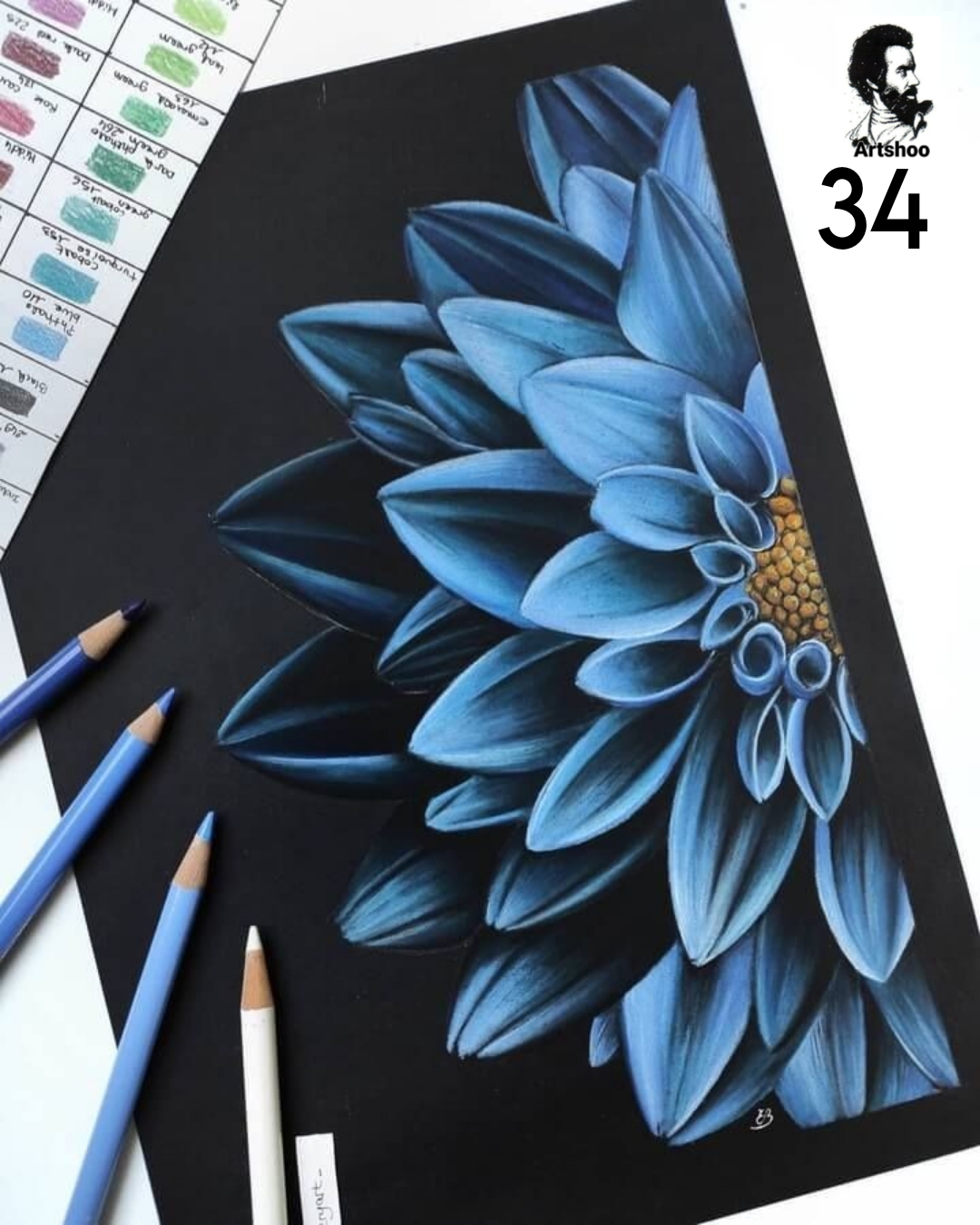 آموزش نقاشی طراحی سیاه قلم شهرری